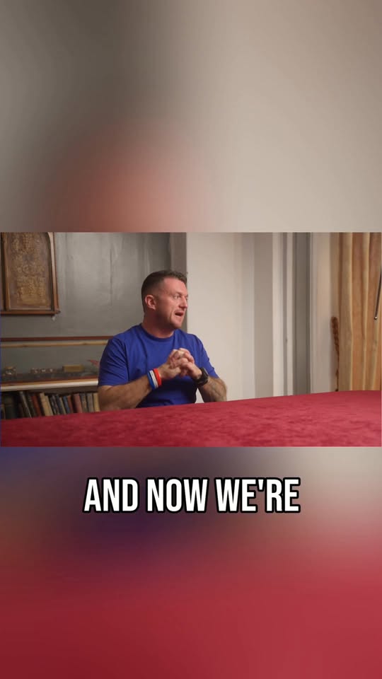 Tommy Robinson Nick Shirley interview reel thumbnail